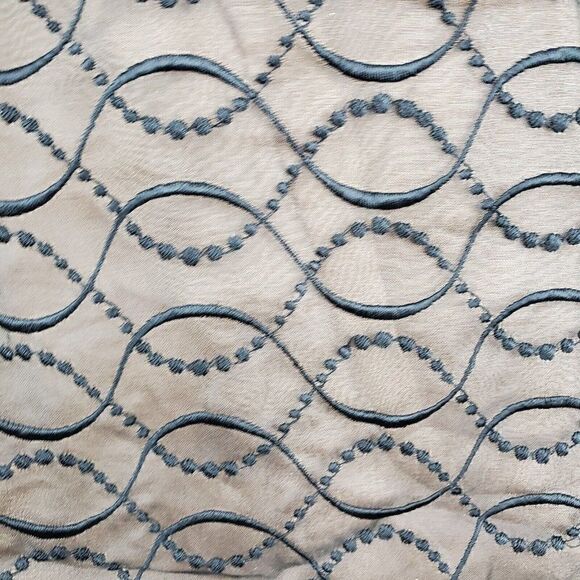 Kenar Black Silk Lace Overlay Sleeveless Evening Party Halter Top Blouse sz 10 - Picture 5 of 7